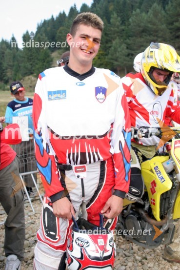 Miha Špindler (Slovenija)MOTOKROS, evropski pokal narodov 2006, Zarnesti, Romunija