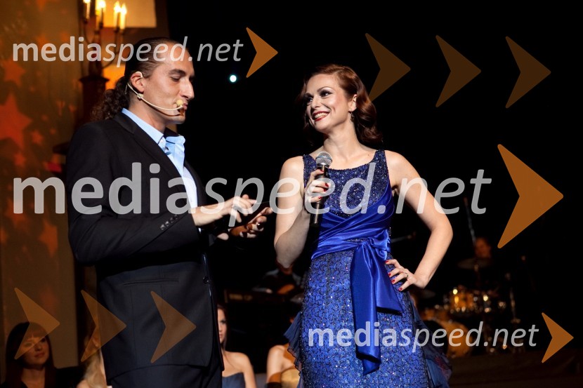 Vid Valič, voditelj in Natalija Verboten, pevkaFemme Fatale 2011 je ... Nataša Dobelšek