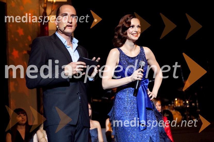 Vid Valič, voditelj in Natalija Verboten, pevkaFemme Fatale 2011 je ... Nataša Dobelšek