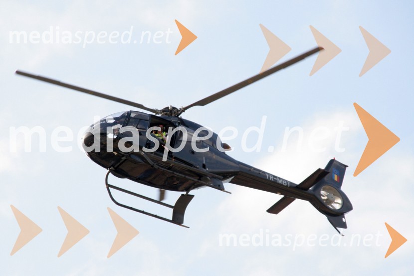 Dirko so snemali tudi s helikopterjaMOTOKROS, evropski pokal narodov 2006, Zarnesti, Romunija