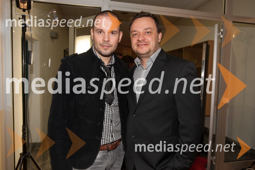 Štefko Bratkovič, moderator in Sašo Papp, moderatorFemme Fatale 2011 je ... Nataša Dobelšek