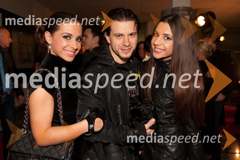 Amanda Šabič, playboyeva zajčica, Jani Božič, fotograf in Samanta Šabič, playboyeva zajčicaFemme Fatale 2011 je ... Nataša Dobelšek