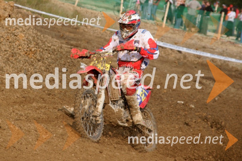 Miha Špindler (Slovenija)MOTOKROS, evropski pokal narodov 2006, Zarnesti, Romunija
