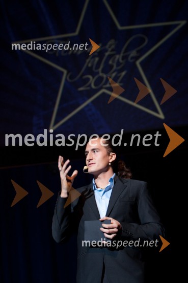 Vid Valič, voditeljFemme Fatale 2011 je ... Nataša Dobelšek