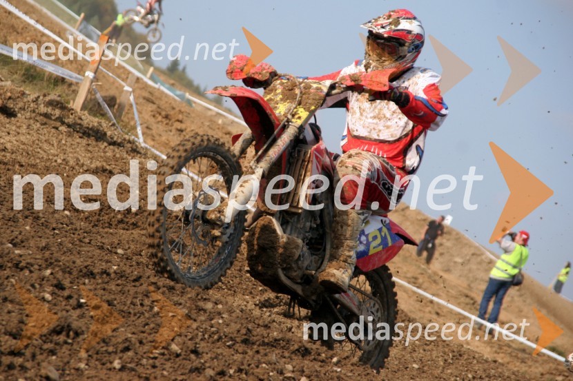Miha Špindler (Slovenija)MOTOKROS, evropski pokal narodov 2006, Zarnesti, Romunija