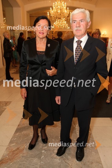 Dunja Bezjak, članica ženskega društva S.I.L.A. in soprog   	Branko BezjakDon Kihot, premiera baleta v SNG Maribor