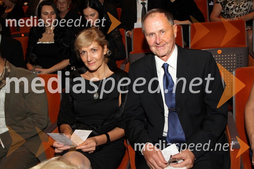 Boris Kac, odvetnik in soproga doc. dr. Majda PajnkiharDon Kihot, premiera baleta v SNG Maribor