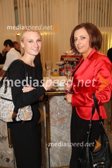 Sabina Žampa, podjetnica in Sabina Podkrižnik, direktorica sektorja za trženje Pošte SlovenijeDon Kihot, premiera baleta v SNG Maribor