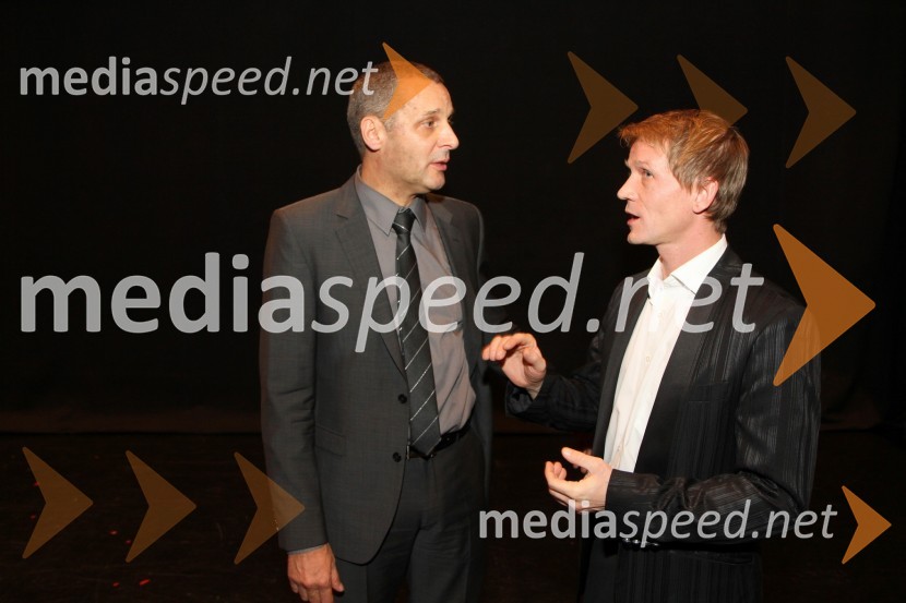 Danilo Rošker, direktor SNG Maribor in Krzysztof Nowogrodzki, koreografDon Kihot, premiera baleta v SNG Maribor