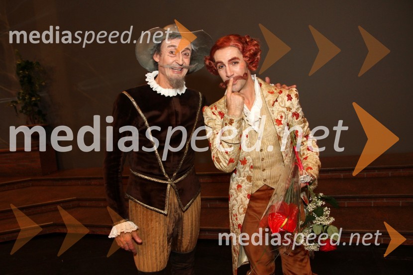 Marin Turcu, baletnik ter Edward Clug, baletnik in umetniški direktor baleta SNG MariborDon Kihot, premiera baleta v SNG Maribor