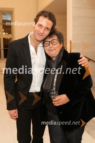 Tiberiu Marta, baletnik in Dragica Petrovič, režiserka in producentkaDon Kihot, premiera baleta v SNG Maribor