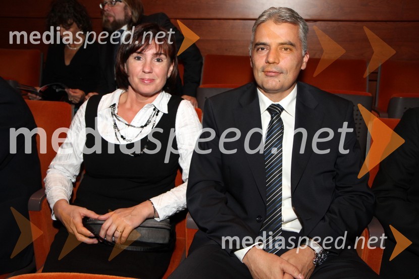 Danijel Lorbek, direktor Policijske uprave Maribor in njegova soproga TanjaDon Kihot, premiera baleta v SNG Maribor