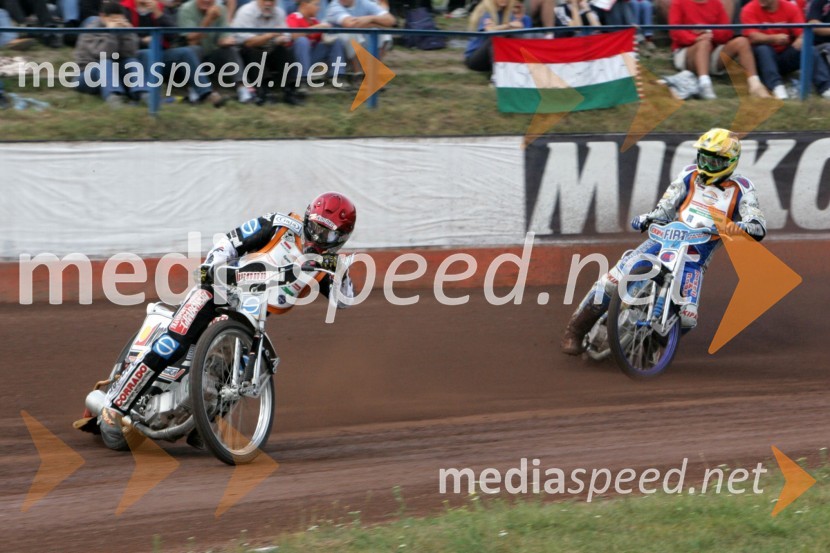 ... in Matej Žagar (Slovenija)SPEEDWAY Finale evropskega prvenstva med posamezniki Miškolc, Madžarska
