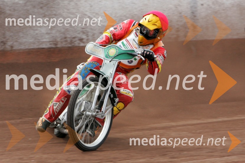 Matej Ferjan (Slovenija)SPEEDWAY Finale evropskega prvenstva med posamezniki Miškolc, Madžarska