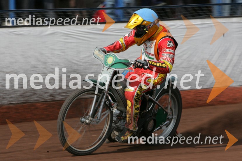 Matej Ferjan (Slovenija)SPEEDWAY Finale evropskega prvenstva med posamezniki Miškolc, Madžarska
