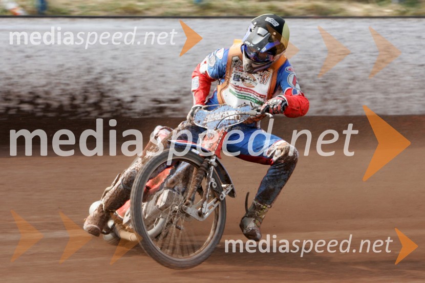 Mikke Bjerk (Norveška)SPEEDWAY Finale evropskega prvenstva med posamezniki Miškolc, Madžarska