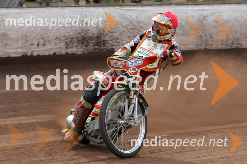 Christian Hefenbrock (Nemčija)SPEEDWAY Finale evropskega prvenstva med posamezniki Miškolc, Madžarska
