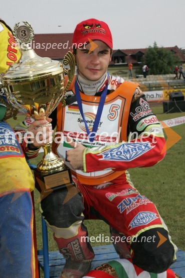 Christian Hefenbrock (Nemčija)SPEEDWAY Finale evropskega prvenstva med posamezniki Miškolc, Madžarska