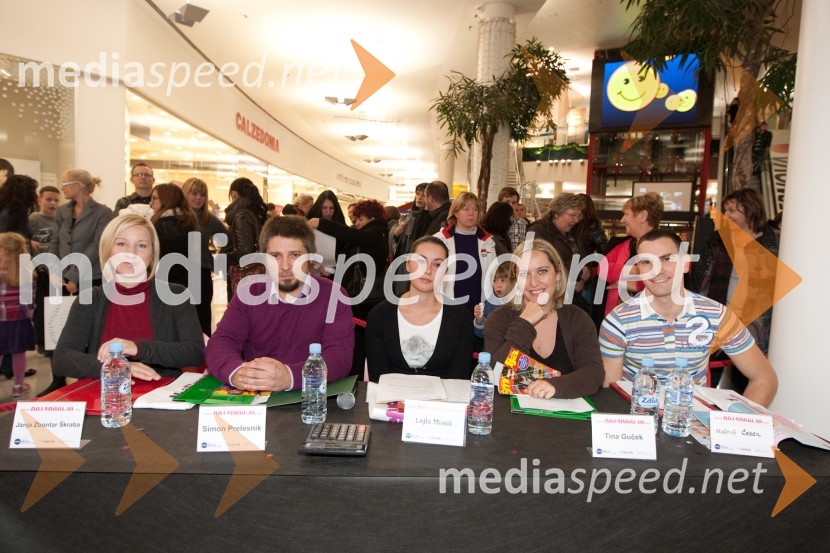 Žirija: Janja Žbontar Škraba, Simon Prelesnik, Lejla Musič, Tina Guček in Matevž ČesenFinalni izbor Naj Smrklja 2011
