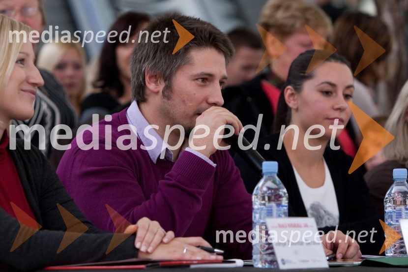 Simon Prelesnik, moderator na Radio AktualFinalni izbor Naj Smrklja 2011