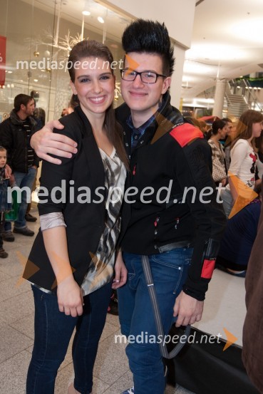 Maja Milosavljević, naj smrklja 2010 in Klemen OrterFinalni izbor Naj Smrklja 2011