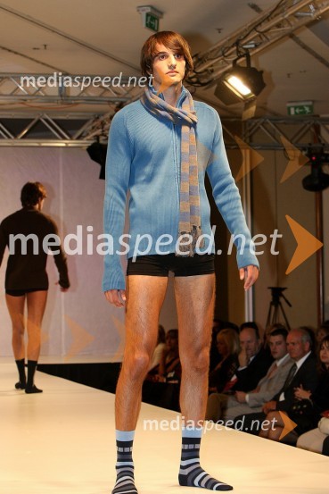 Dragan Sandžak, manekenPolzela, modna revija