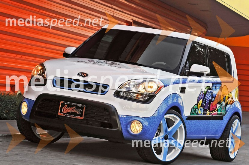 KIA Soul WieKia na avtomobilskem salonu SEMA