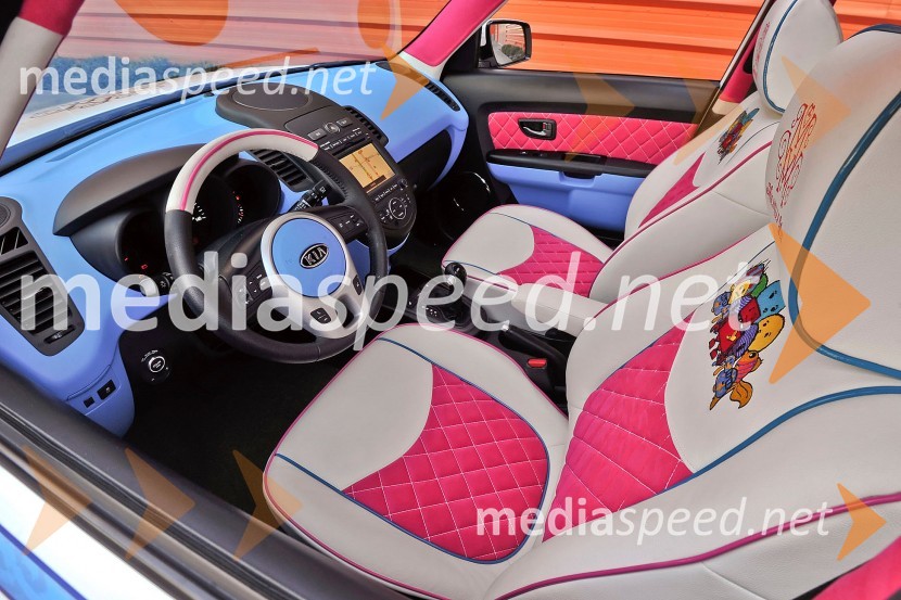 KIA Soul WieKia na avtomobilskem salonu SEMA