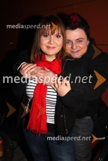 Tanja Kocman, igralka in stand up komičarka ter Martina Ipša, stand up komičarkaRTS Stand up show