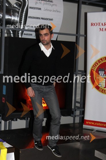 Boštjan Hedžet, vodja restavracije RožmarinDobrodelni kulinarični večer Rotaract Club Maribor