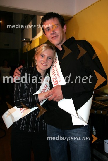 Irena Gerbic iz Kamnika in Vilko Peserl iz Lenarta, zmagovalcaPraznik slovenskega podeželja