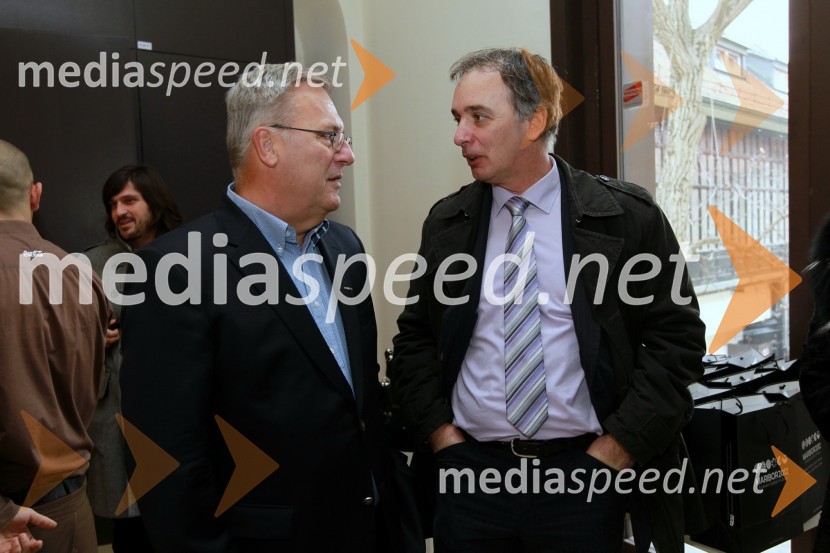 Milan Razdevšek, direktor Zavoda za turizem Maribor in Smiljan Fingušt, Košaki TMIMaribor 2012, EPK - sprejem za gospodarstvenike
