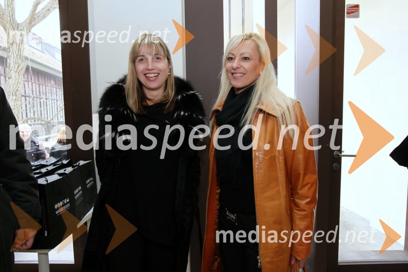 Lidija Pliberšek, direktorica Pogrebno podjetje Maribor d.d. in Darja Lampret, Pogrebno podjetje Maribor d.d.Maribor 2012, EPK - sprejem za gospodarstvenike