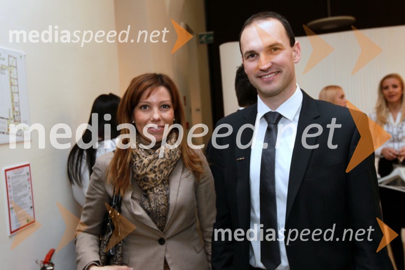 Mihaela Šnuderl in Silvo Ropoša, Elektro MariborMaribor 2012, EPK - sprejem za gospodarstvenike