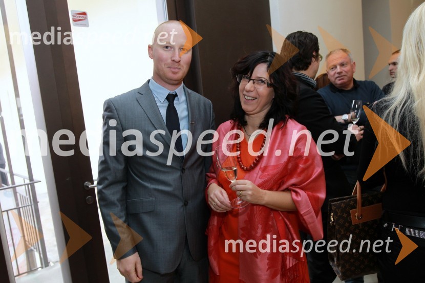 Urban Lavrenčič, Raiffeisen bank in Mihaela MišeMaribor 2012, EPK - sprejem za gospodarstvenike