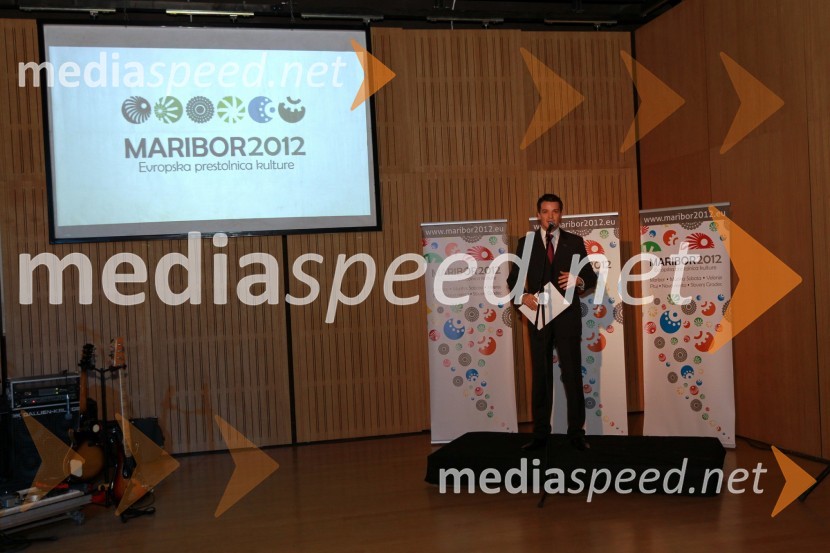 Mitja Šeško, povezovalecMaribor 2012, EPK - sprejem za gospodarstvenike