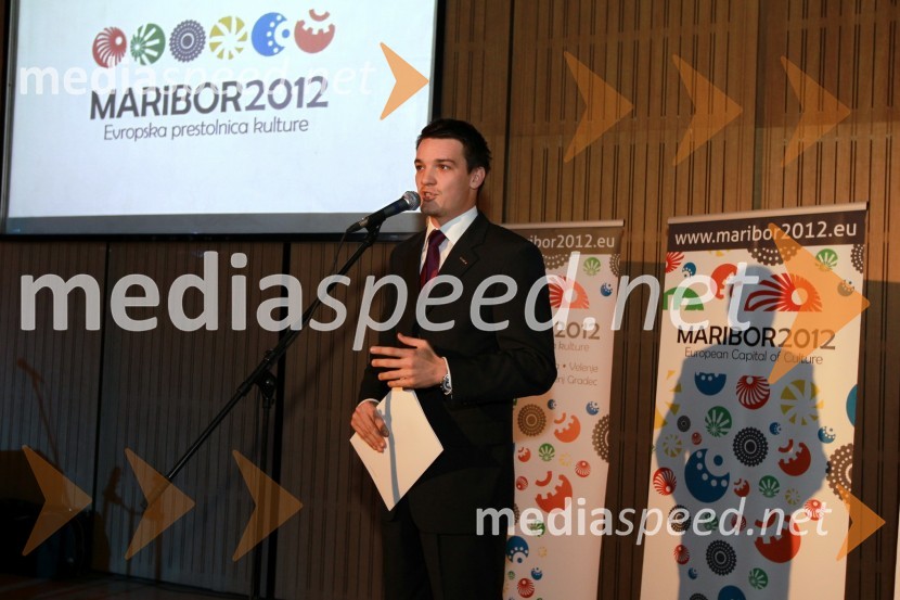 Mitja Šeško, povezovalecMaribor 2012, EPK - sprejem za gospodarstvenike