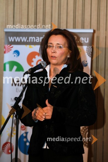 Suzana Žilič Fišer, generalna direktorica Zavoda Maribor 2012 - EPKMaribor 2012, EPK - sprejem za gospodarstvenike