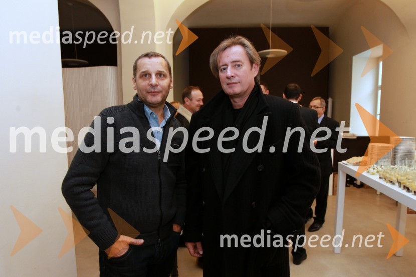 Danilo Rošker, direktor SNG Maribor in Vladimir Rukavina – Gogo, direktor Narodnega domaMaribor 2012, EPK - sprejem za gospodarstvenike