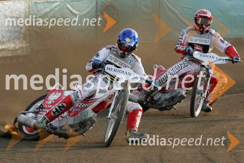 Tomasz Gollob, Poljska in Hans Andersen, DanskaSPEEDWAY, SWC Svetovno ekipno prvenstvo v speedwayu 2005, Race off
