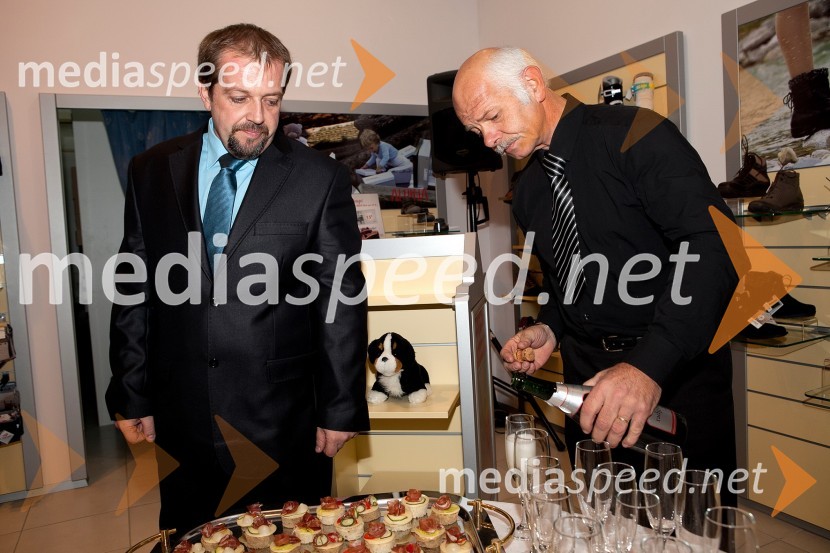 Otvoritev trgovine Alpina, Mercator center Tabor Maribor