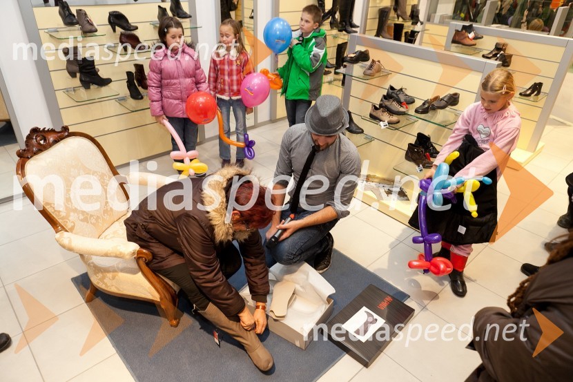 Otvoritev trgovine Alpina, Mercator center Tabor Maribor