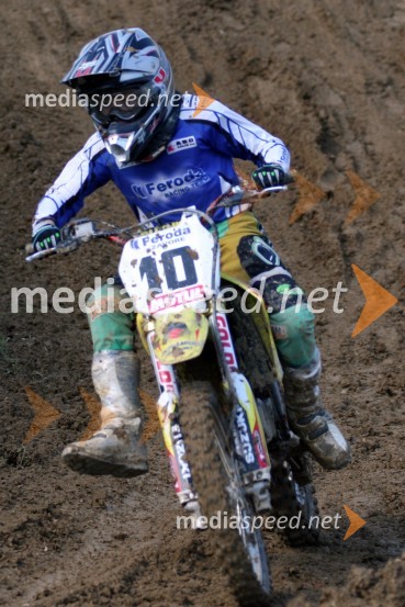 Matevž Jerebic (AMD Feroda)MOTOKROS, 7. dirka za DP, Slovenske Konjice