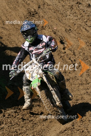 Gašper Petrin (MK Slovenj Gradec)MOTOKROS, 7. dirka za DP, Slovenske Konjice