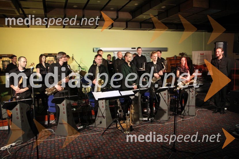 Big band Glasbene šole Gornja Radgona4. Dobrodelni Miklavžev koncert Big Banda Glasbene šole Gornja Radgona z Nušo Derenda