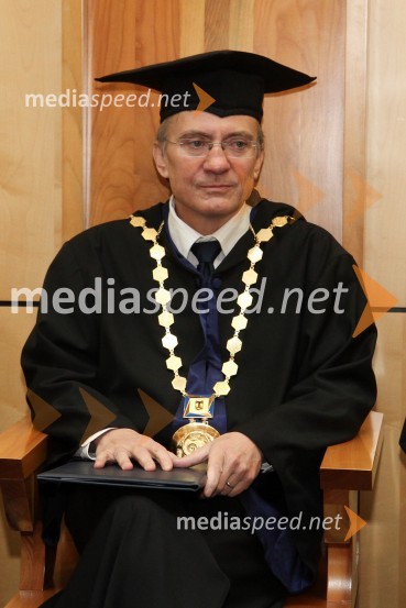 Prof. dr. Danijel Rebolj, rektor Univerze v MariboruPromocija doktorjev znanosti Univerze v Mariboru, december 2011