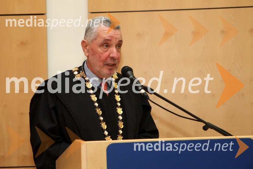 Prof. dr. Martin Ivan Lipičnik, dekan Fakultete za logistiko UMPromocija doktorjev znanosti Univerze v Mariboru, december 2011