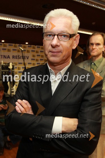 Vitoslav Türk, nekdanji direktor Eles-a in brat predsednika Republike, Danila TürkaVolitve 2011 - vzdušje v štabu stranke SDS