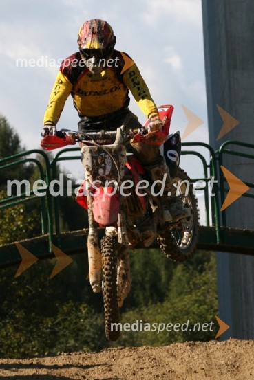 Dejan Piber (AMD Sitar Dunlop)MOTOKROS, 7. dirka za DP, Slovenske Konjice