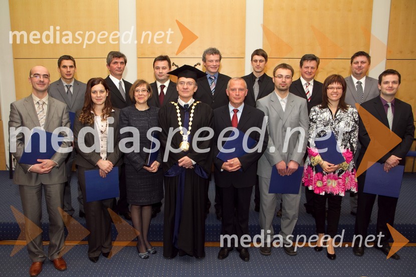 Promocija doktorjev znanosti Univerze v Mariboru, december 2011
